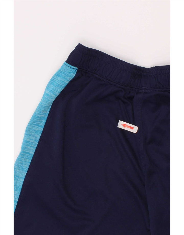 Under Armour Boys Sports Shorts 5-6 år Navy Blue Colourblock Polyester
