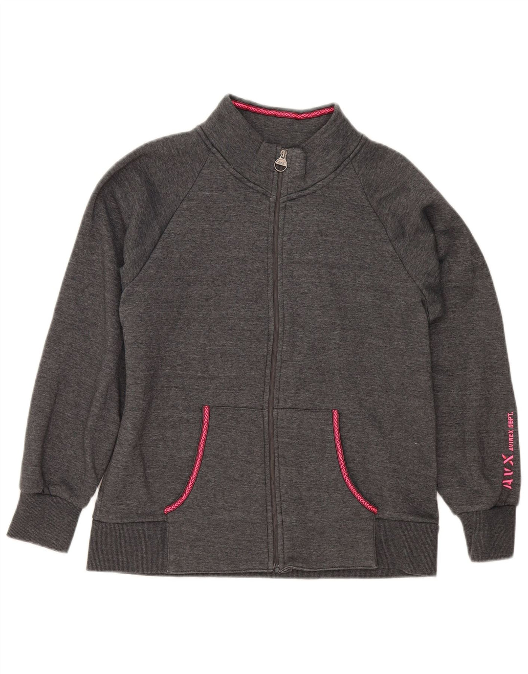 Avirex Womens træningsdragt Topjakke UK 20 2XL Grå Bomuld