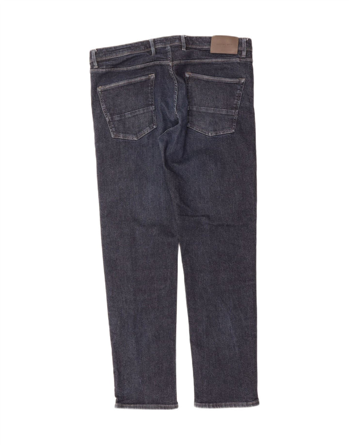 MASSIMO DUTTI Mens Slim Jeans EU 44 Large W36 L30 Blue Cotton Vintage Massimo Dutti and Second-Hand Massimo Dutti from Messina Hembry 