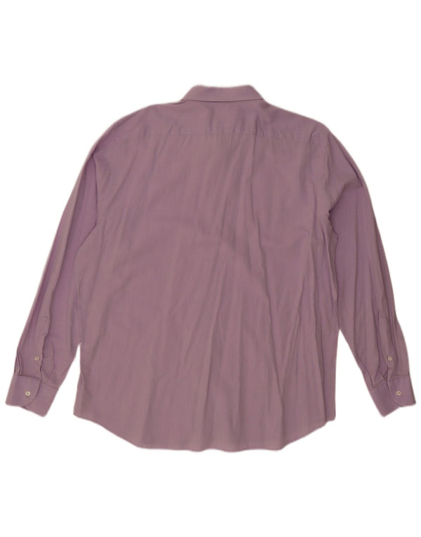 Roccobarocco Herreskjorte Str 45 18 2XL Lilla