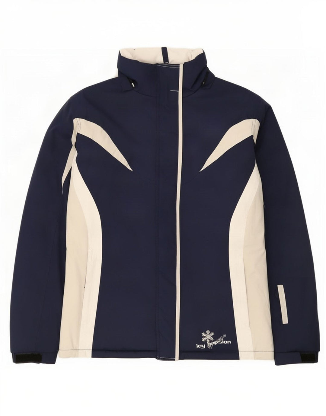 MC Kee's Dame Skijakke IT 44 Medium Navy Blue Colourblock