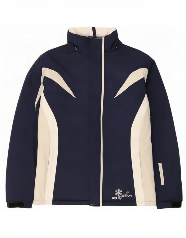 MC Kee's Dame Skijakke IT 44 Medium Navy Blue Colourblock