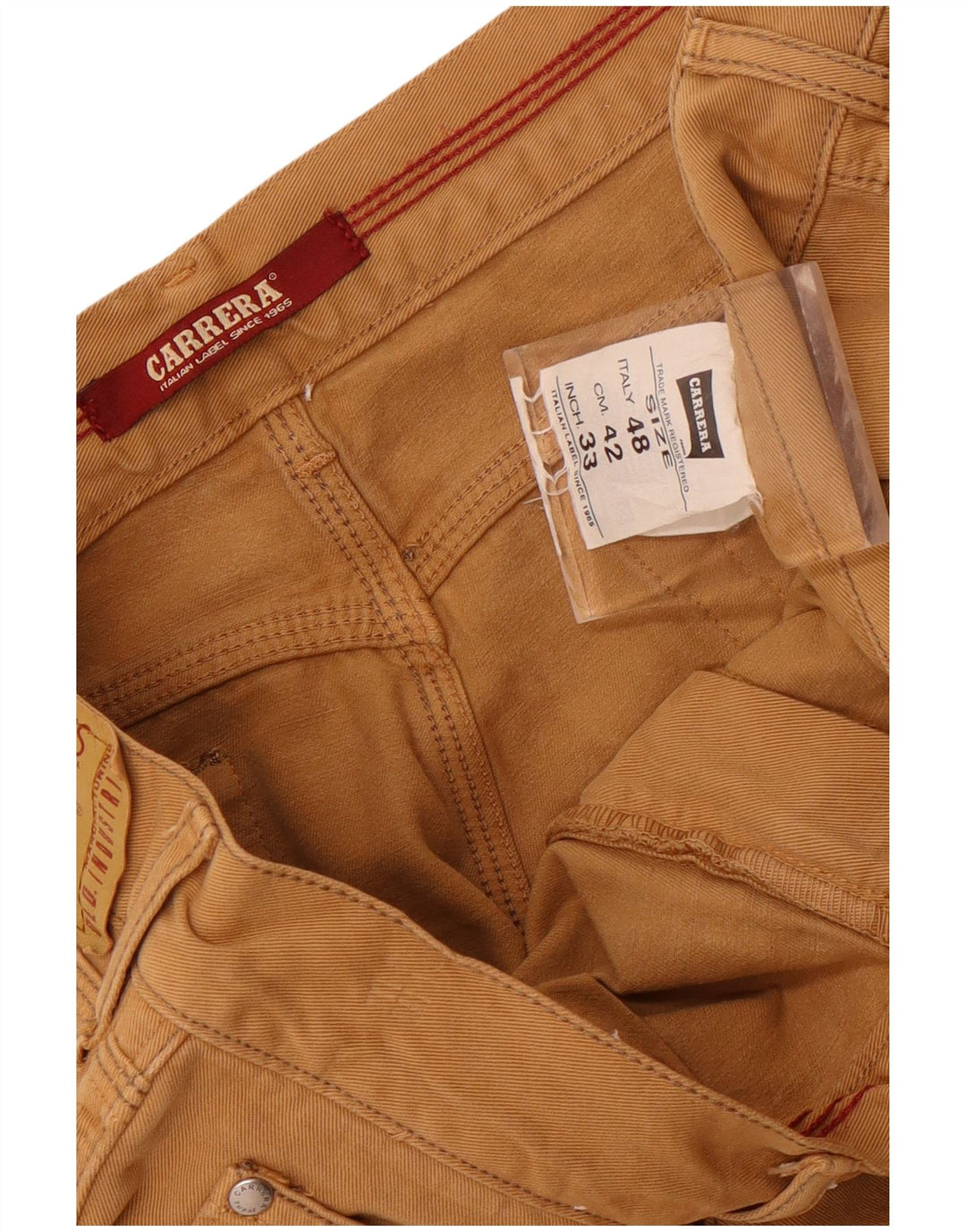 Carrera Herre 700 Straight Jeans W33 L30 Brun Bomuld