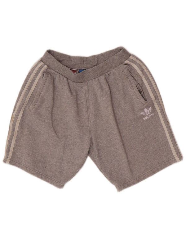 Adidas Boys Sports Shorts 13-14 år Grå Bomuld Sports