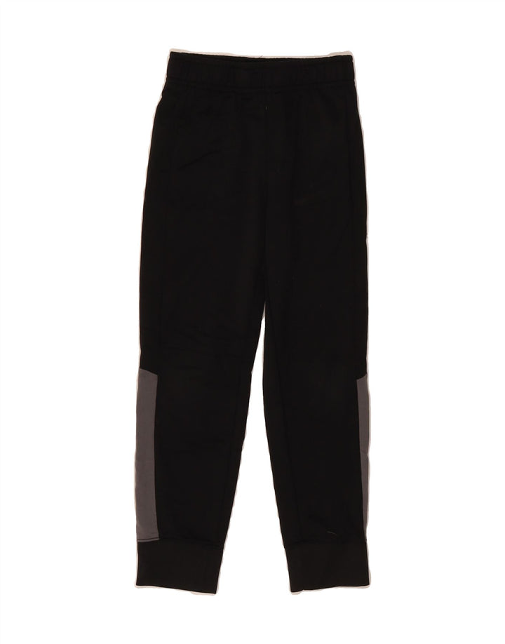 NIKE Boys Tracksuit Trousers Joggers 5-6 Years Medium Black Colourblock Vintage Nike and Second-Hand Nike from Messina Hembry 