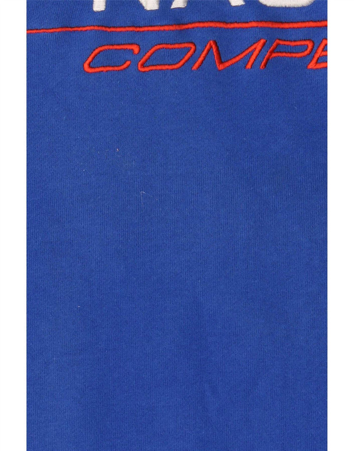 Nautica Herre Grafisk Sweatshirt Jumper Stor Blå Bomuld