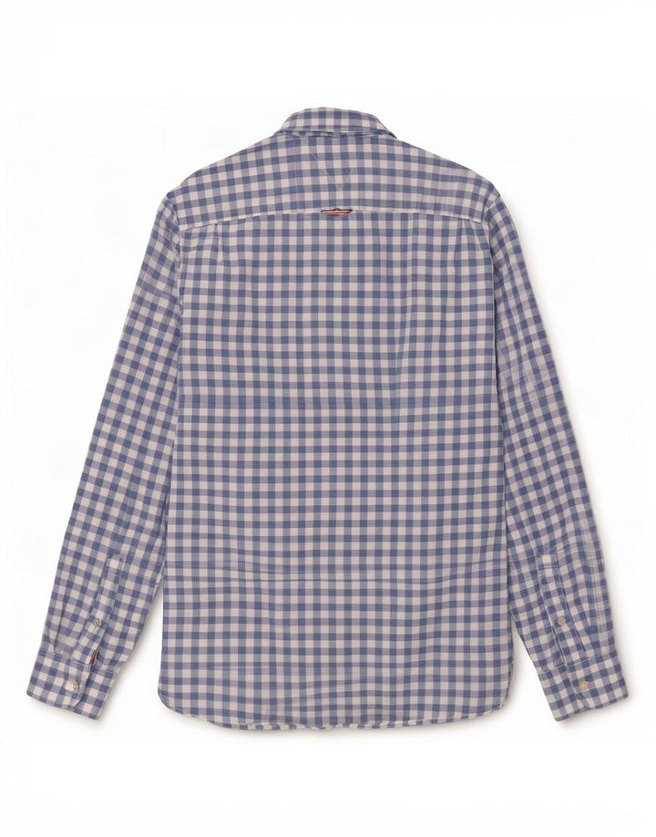 Tommy Hilfiger Herreskjorte Lille blå Gingham Bomuld