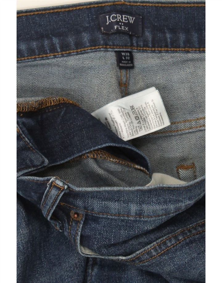 J. CREW Mens Flex Straight Jeans W38 L32 Blue Cotton Vintage J. Crew and Second-Hand J. Crew from Messina Hembry 