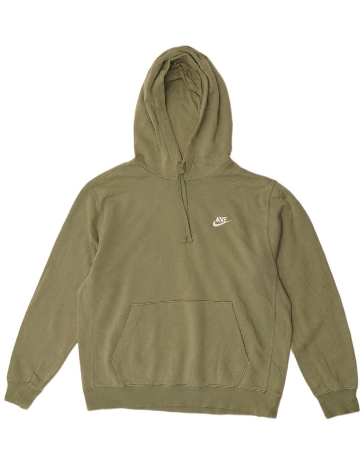 Nike Herre hættetrøje Jumper Large Grøn Bomuld