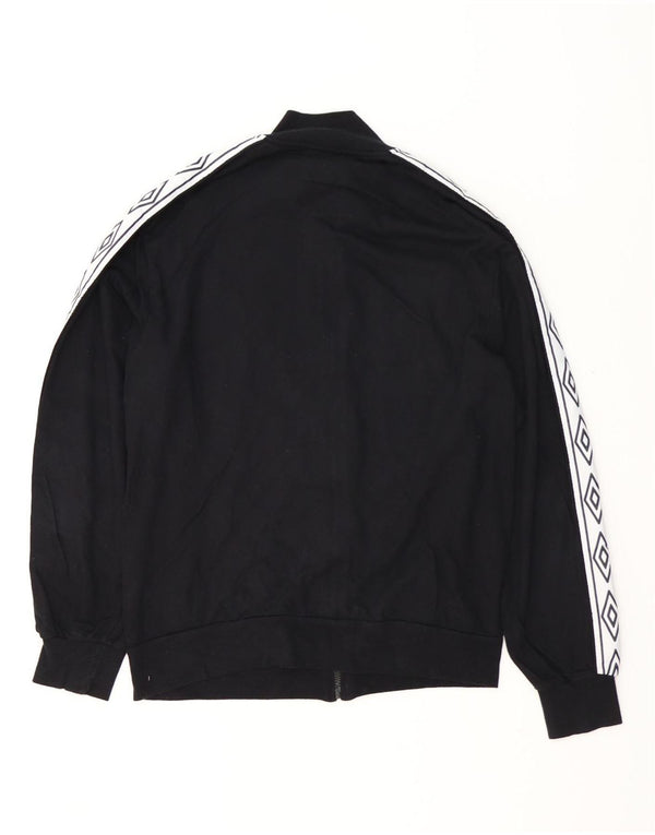 Umbro Herre grafisk træningsdragt Topjakke XL Sort Colourblock Bomuld