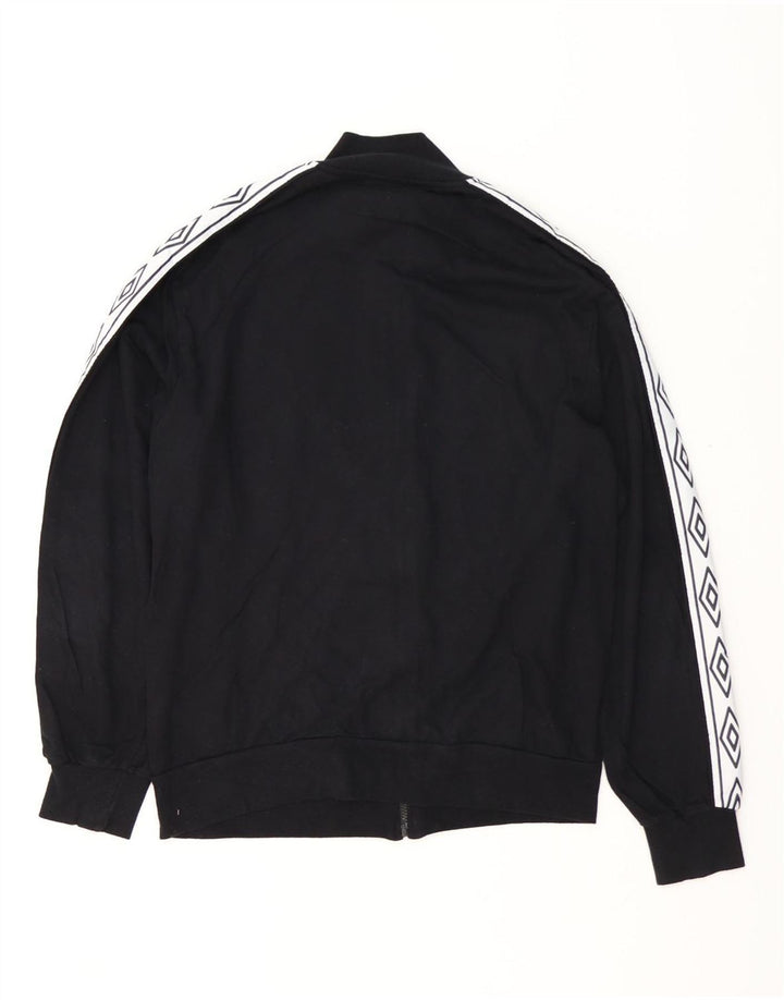 Umbro Herre grafisk træningsdragt Topjakke XL Sort Colourblock Bomuld