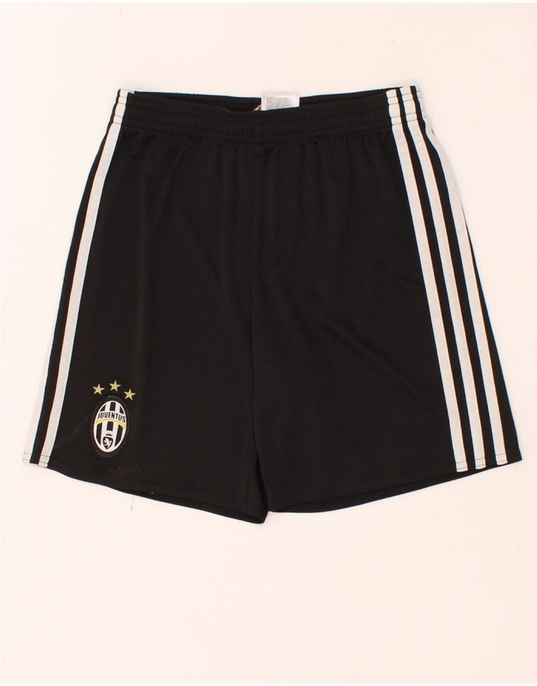 ADIDAS Boys Juventus Sport Shorts 11-12 Years  Black Polyester Vintage Adidas and Second-Hand Adidas from Messina Hembry 