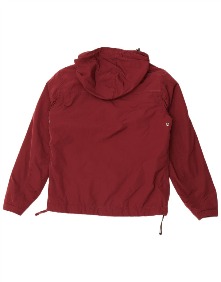 Napapijri Herre Hættejakke Anorak UK 36 Lille rødbrun polyester