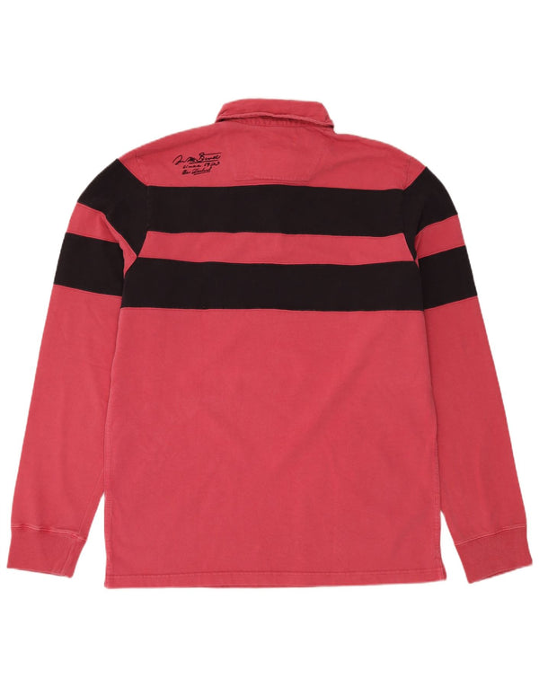 New Zealand Auckland Herre Grafisk Rugby Polo Shirt 2XL Rødstribet