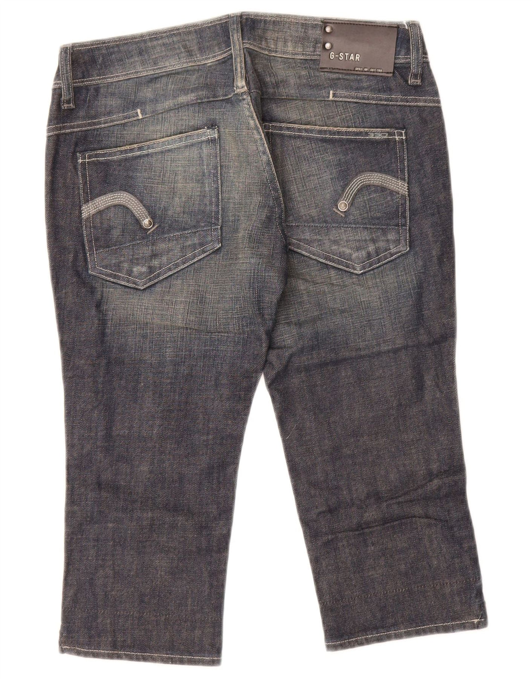 G-Star Dame Capri Jeans W28 L17 Blå Bomuld