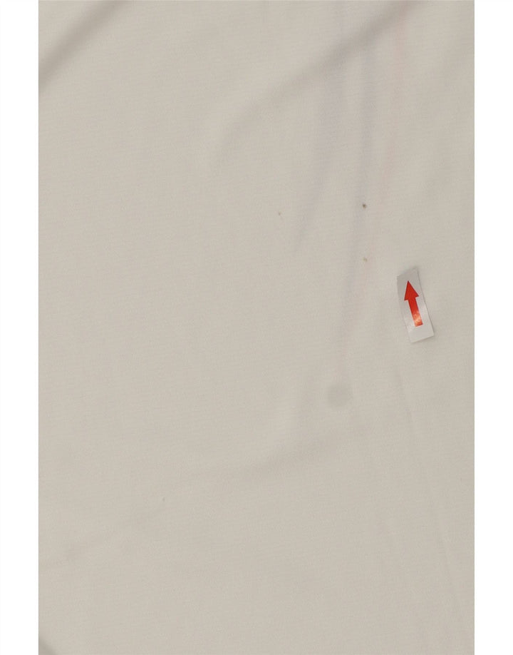 Lotto Herre Grafisk Polo Shirt Stor Hvid Colourblock Polyester