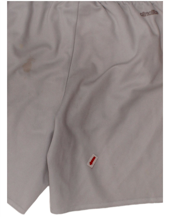 ADIDAS Boys Climalite Sportshorts 9-10 år Hvid polyester