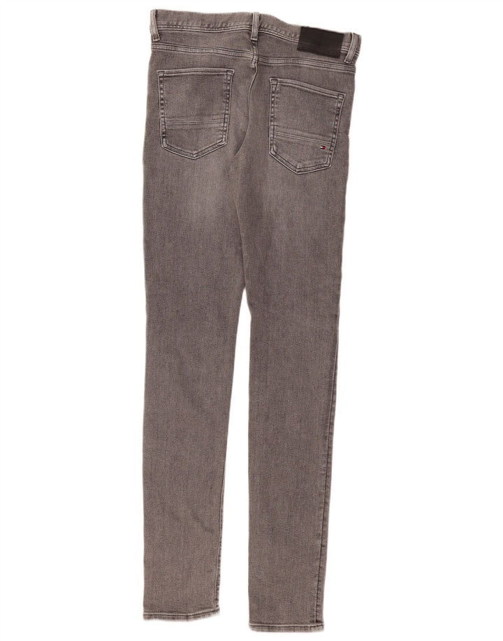 Tommy Hilfiger Herre Layton Extra Slim Jeans W32 L34 Grå Bomuld