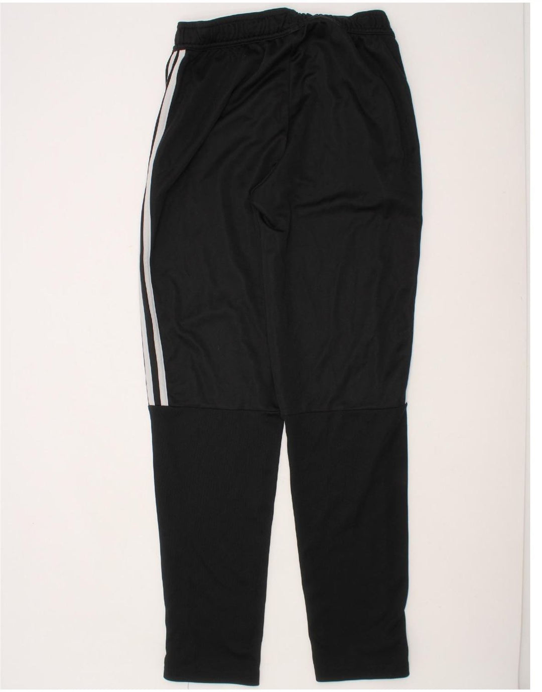 ADIDAS Boys Tracksuit Trousers 13-14 Years  Black Polyester Vintage Adidas and Second-Hand Adidas from Messina Hembry 