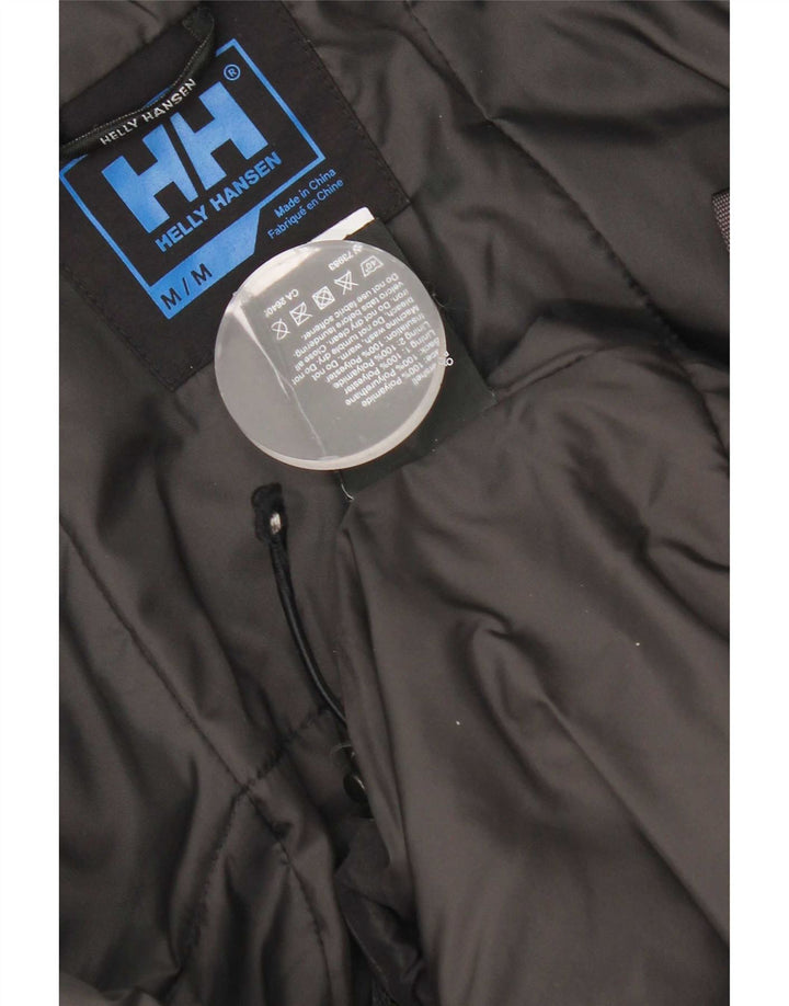 Helly Hansen Herre Graphic Windbreaker Jacket UK 38 Medium Black Colourblock