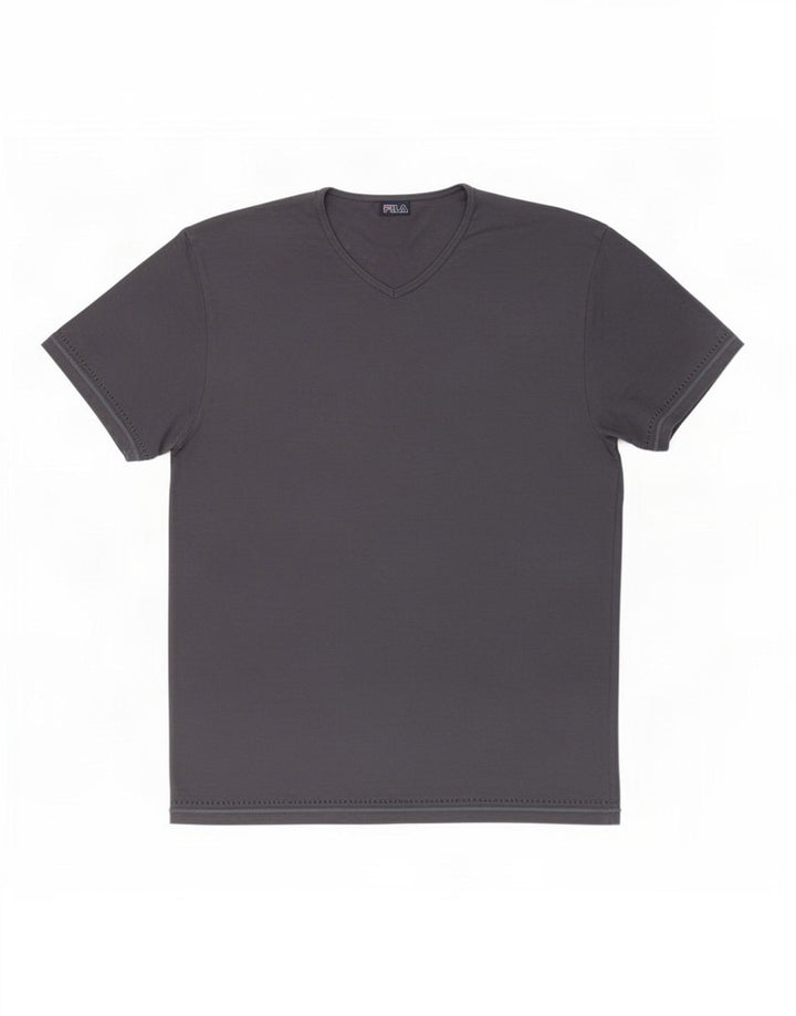 Fila Herre T-Shirt Top Stor Marineblå Modal