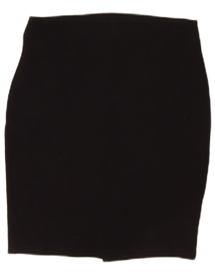 Zara Pencil Nederdel Medium W28 sort viskose til kvinder