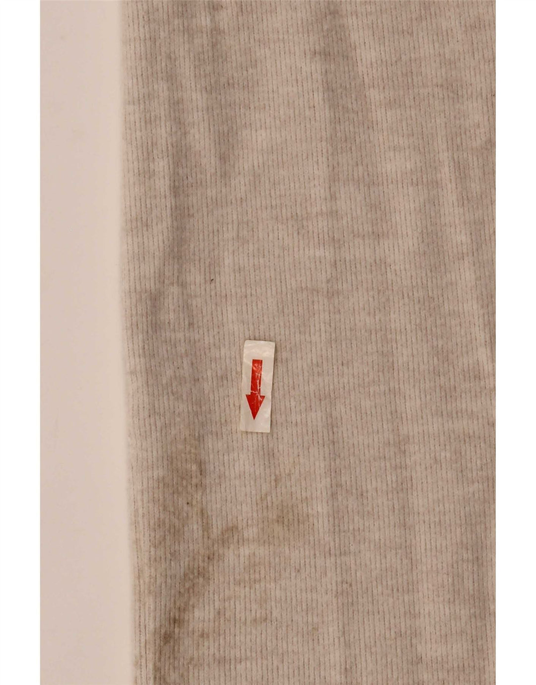 Zara Træningsdragtsbukser til kvinder UK 14 Large Beige Polyester