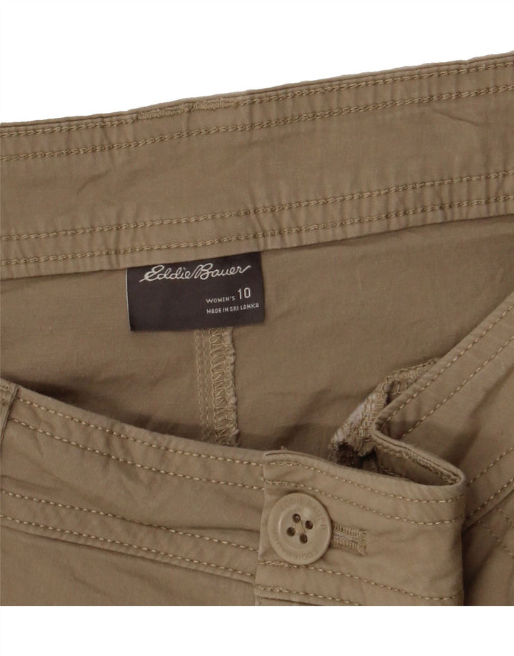 EDDIE BAUER Womens Chino Shorts US 10 Large W30 Beige Cotton Vintage Eddie Bauer and Second-Hand Eddie Bauer from Messina Hembry 