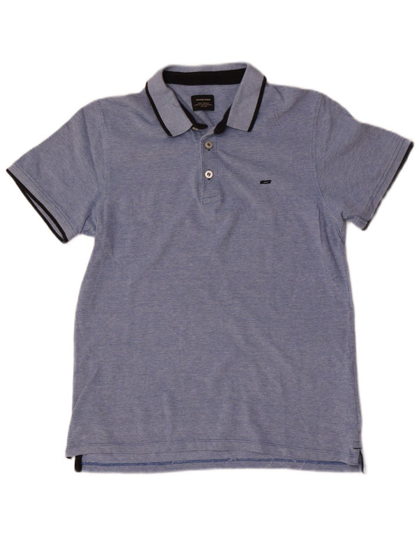 Jack & Jones Herre Regular Fit Polo Shirt Medium Blue Bomuld