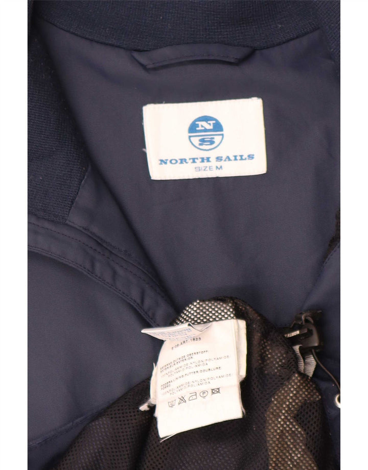 North Sails Herre Windbreaker Jacket UK 38 Medium Navy Blue Polyamid