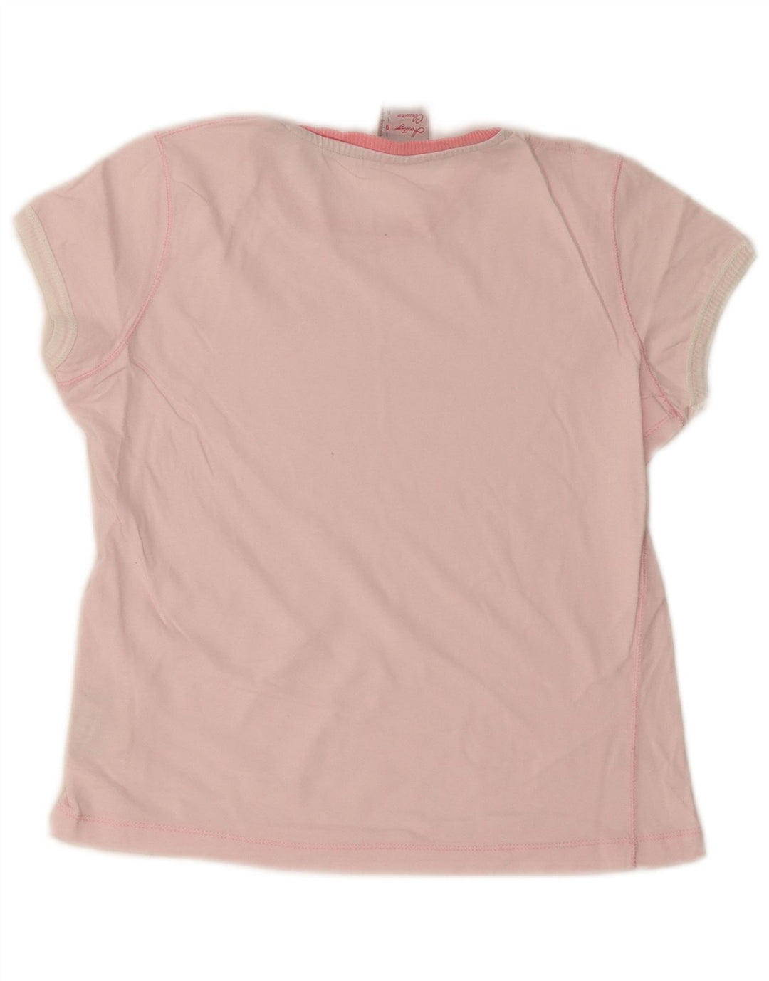 Champion Womens Heritage Classics Grafisk T-Shirt Top UK 12 Medium Pink