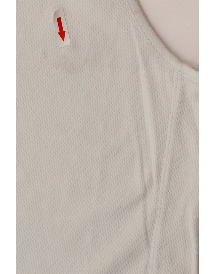 Jordan Herre Dri Fit Vest Top Lille Hvid Bomuld