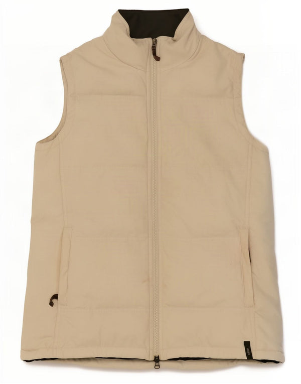 Musto Womens Polstret Gilet UK 12 Medium Off White Polyester