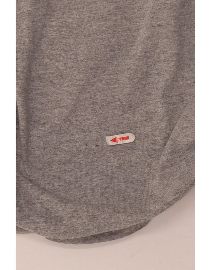 Reebok Herre Grafisk T-Shirt Top Lille Grå