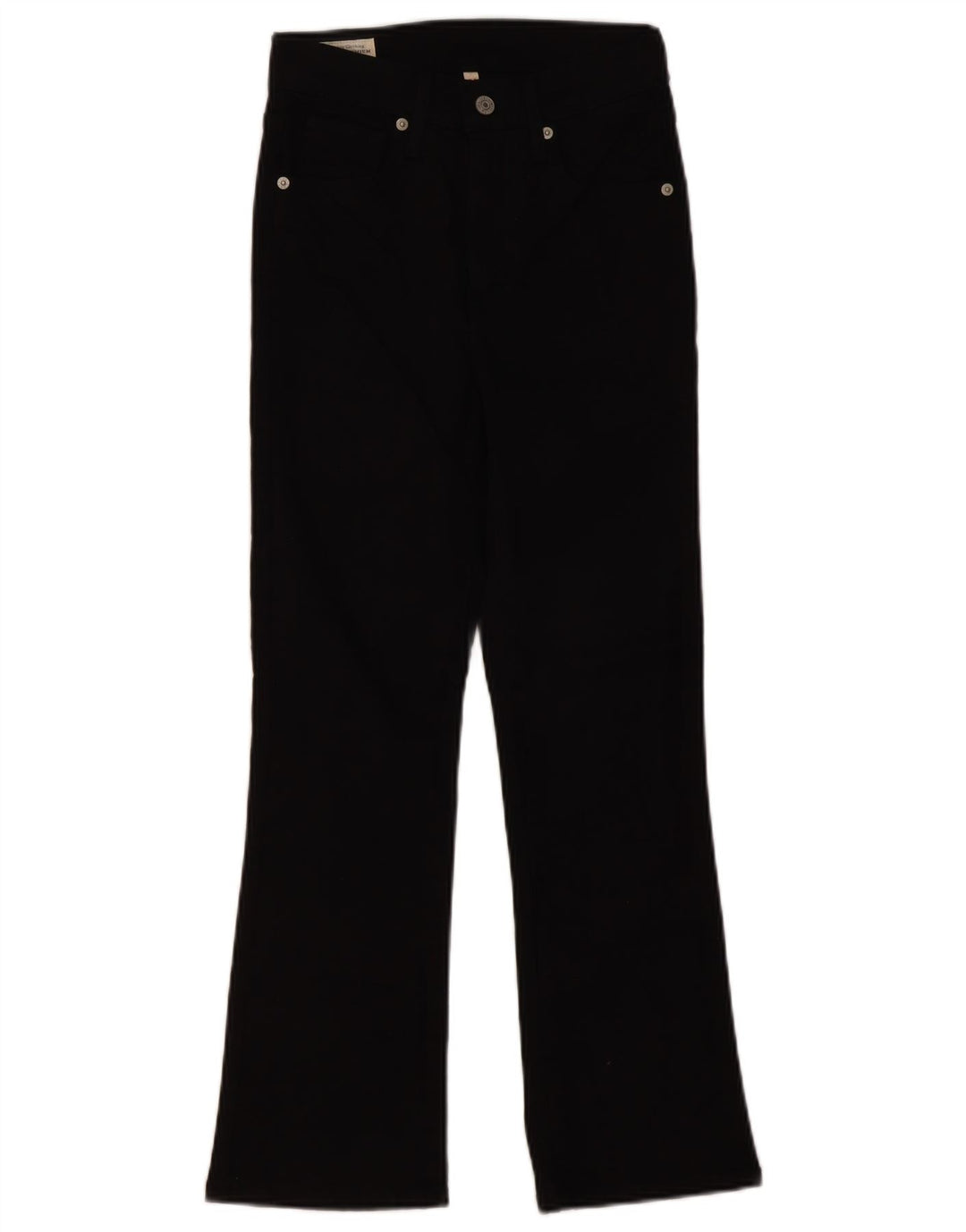 LEVI'S Dame Bootcut Jeans W24 L26 Sort Bomuld