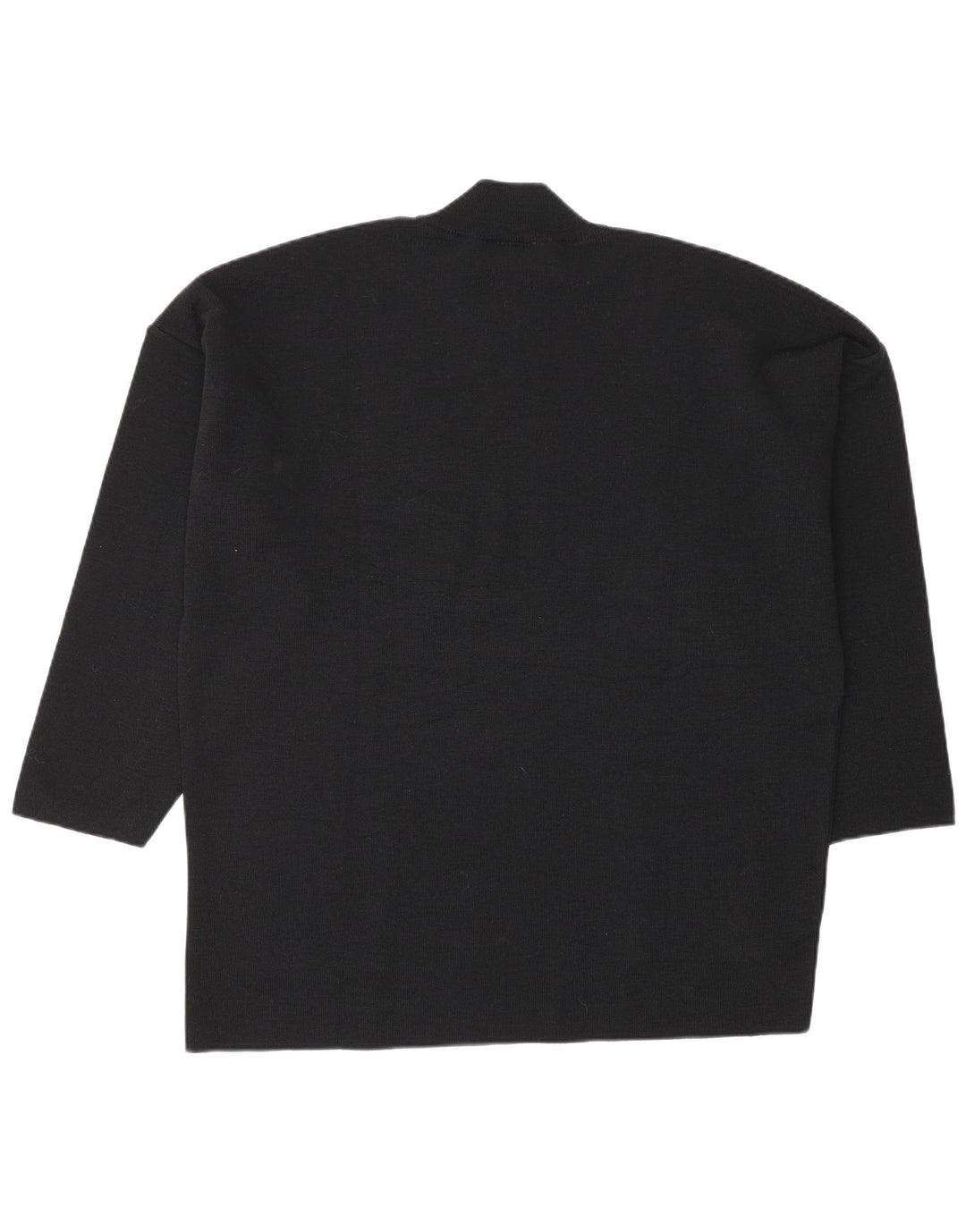 Arnaud & Thierry Gillier Dame Turtle Neck Jumper Sweater UK 14 Medium Bla