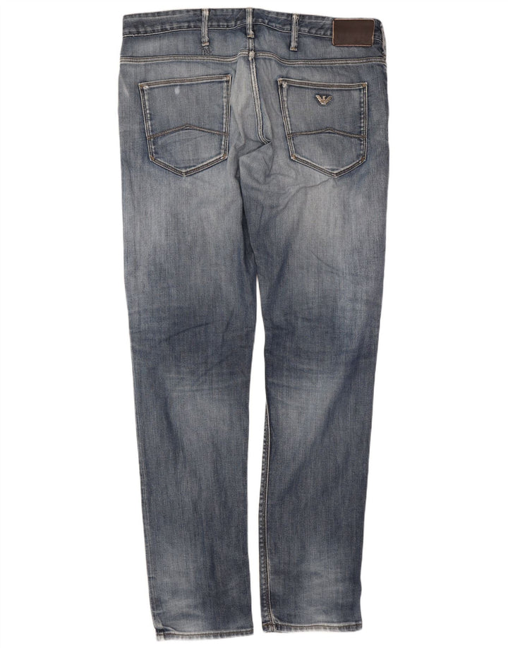 Armani Dame Slim Jeans W34 L34 Blå