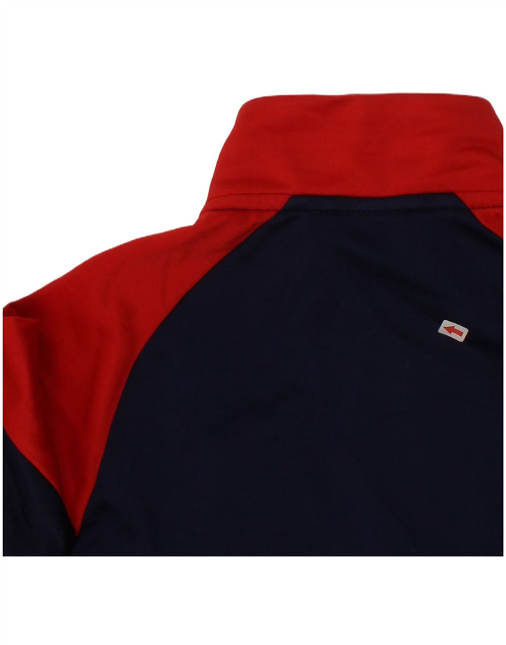 Puma drenge grafisk træningsdragt topjakke 7-8 år marineblå farveblok