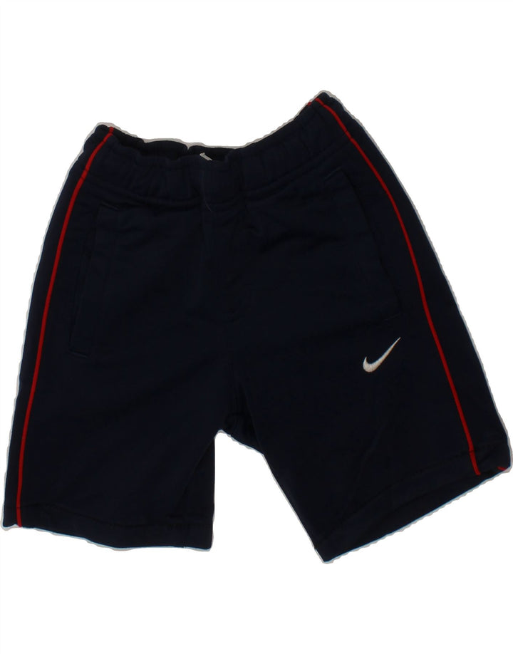 NIKE Boys Sport Shorts 5-6 Years Medium Navy Blue Polyester Vintage Nike and Second-Hand Nike from Messina Hembry 