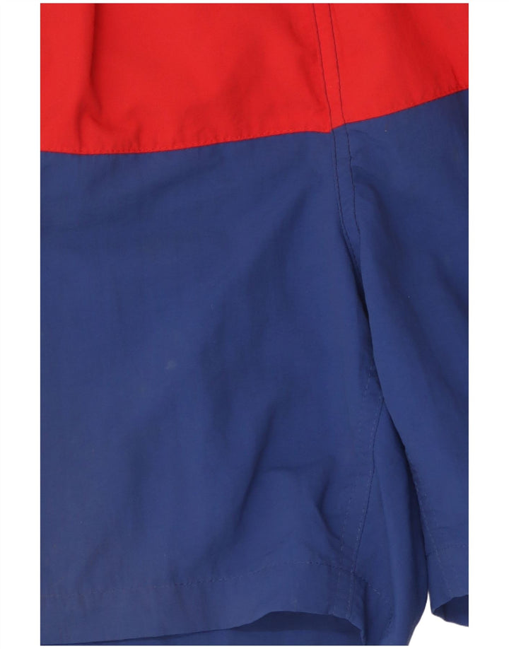 FRED PERRY Badeshorts til mænd Stor flerfarvet Colourblock Nylon