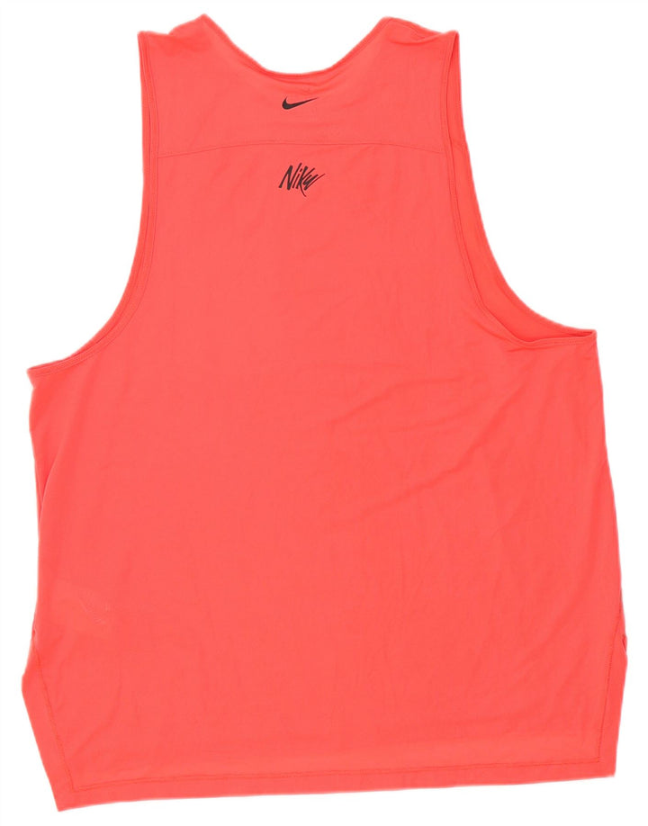 Nike Herrevest Top Large Pink Polyester Sports
