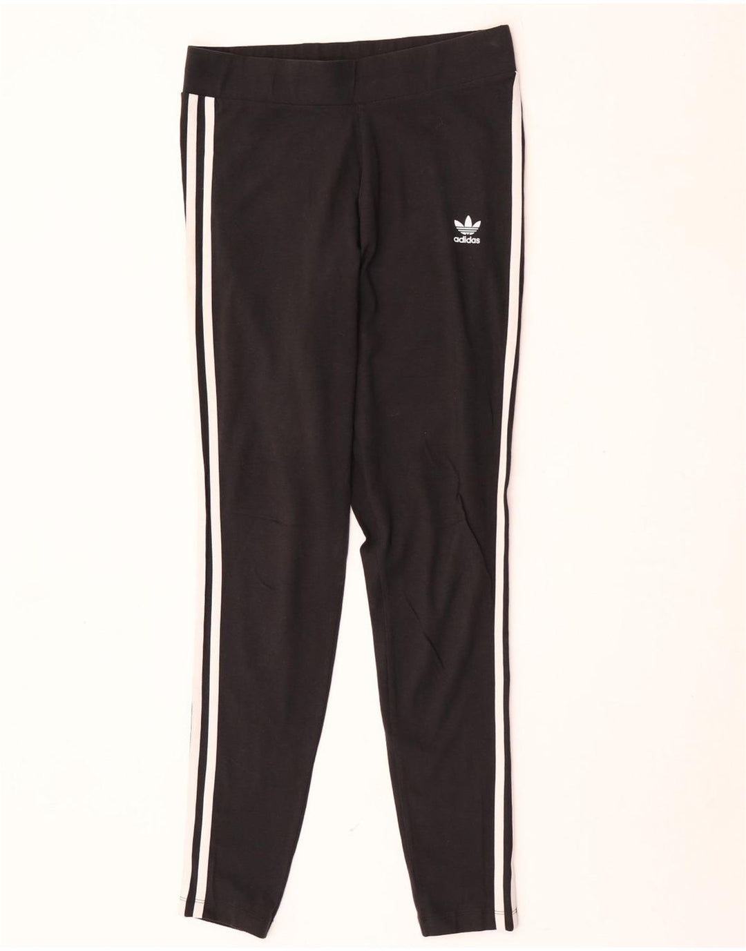 Adidas Dame Leggings UK 14 Large Black Bomuld