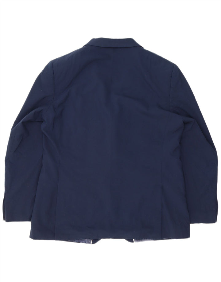MARKS & SPENCER Herre 2-knaps Regular Fit Blazer-jakke UK 44 XL Marineblå