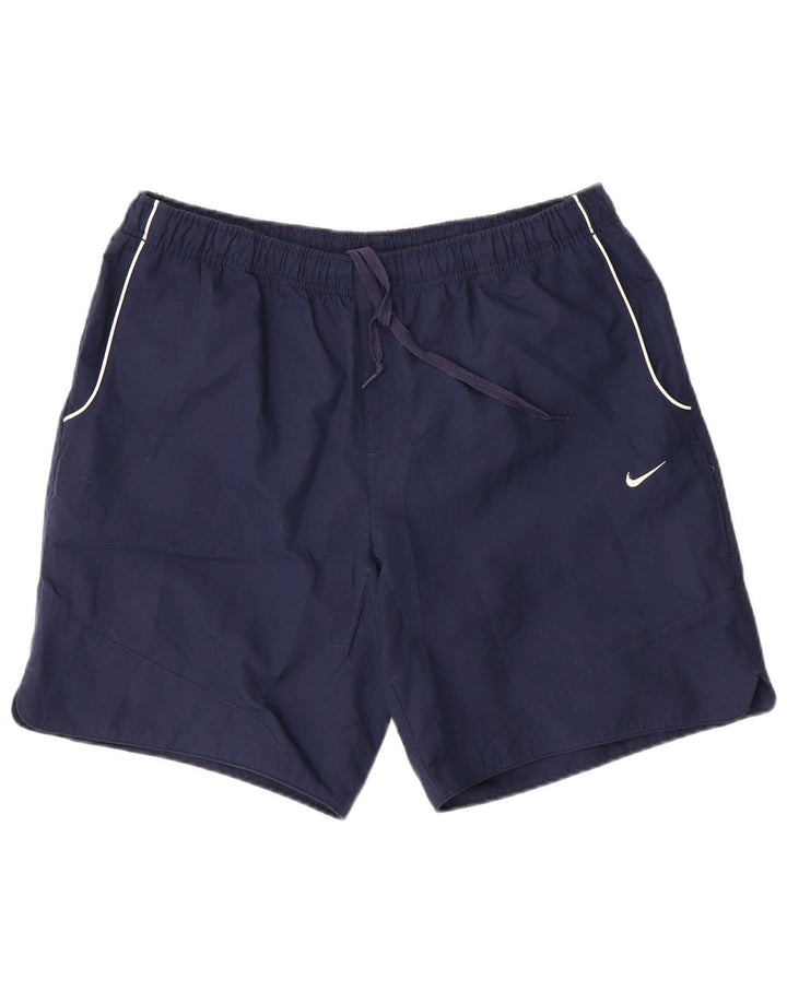 Nike Sportsshorts til mænd store marineblå polyester