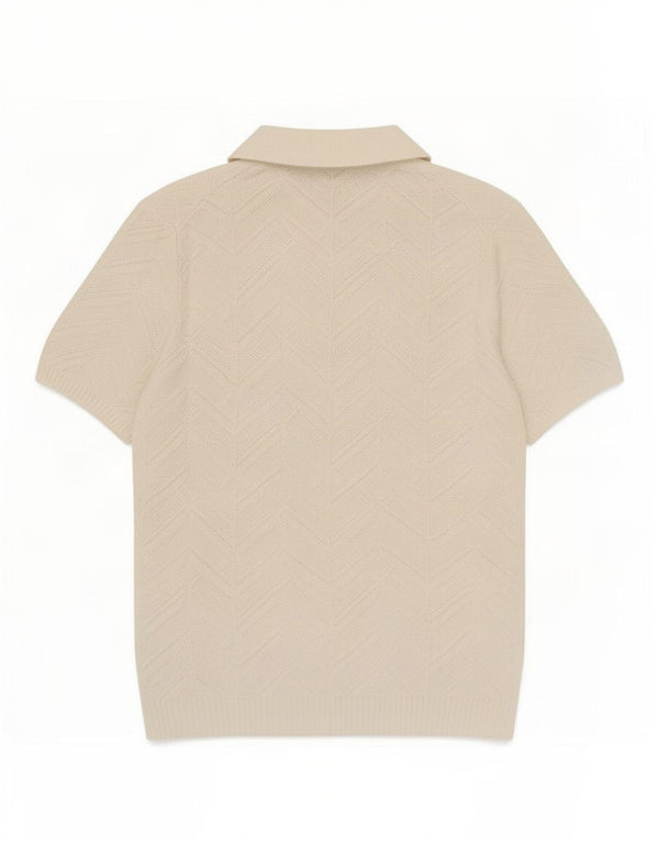 Marks & Spencer herre poloshirt Medium hvid bomuld