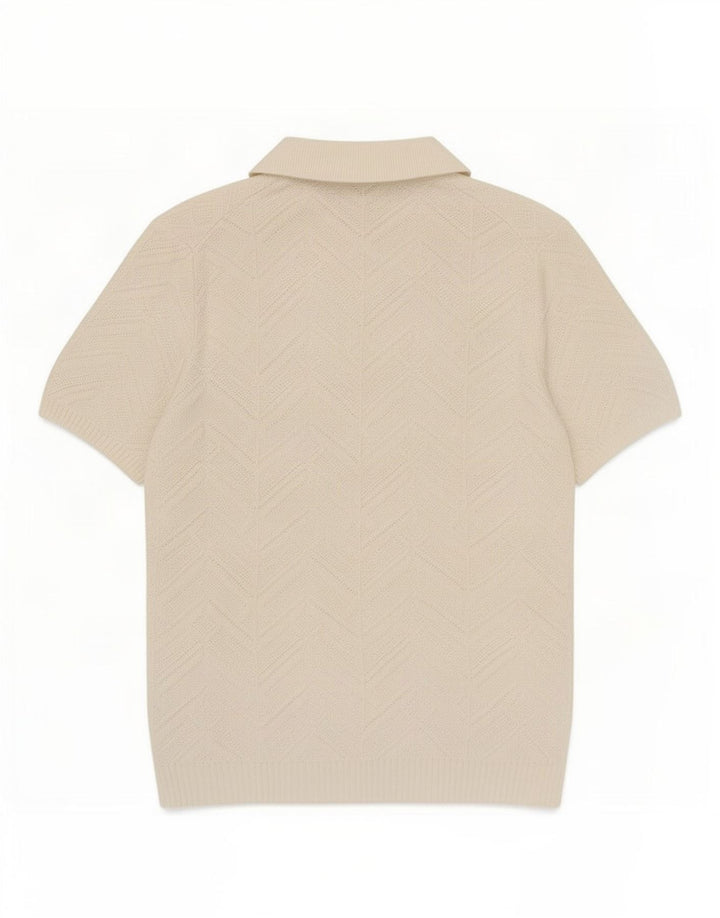 Marks & Spencer herre poloshirt Medium hvid bomuld