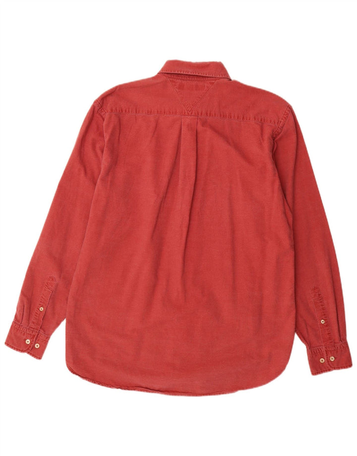 Tommy Hilfiger Herreskjorte Medium Rød Bomuld