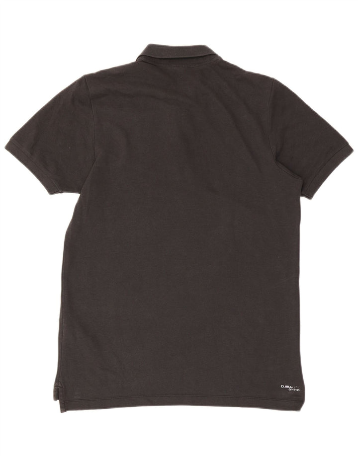 Adidas Herre Clima 365 Polo Shirt Medium Sort Bomuld