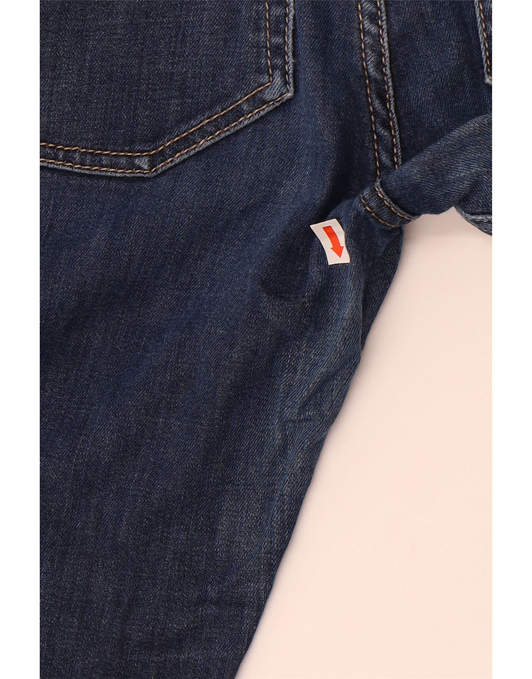 LIU JO Womens Slim Jeans W27 L30 Navy Blue Cotton