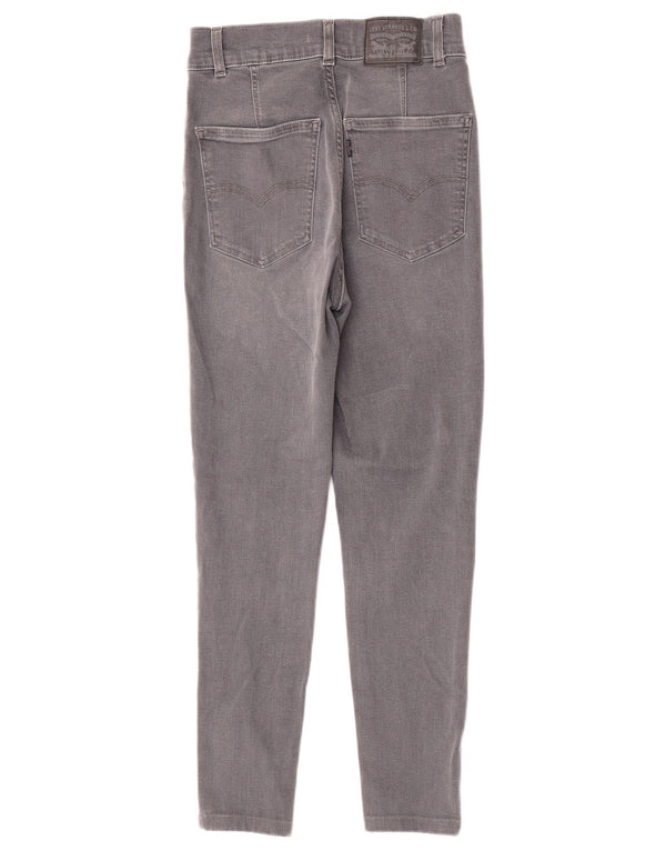 Levi's Kvinder Mile High Super Skinny Jeans W27 L28 Grå Bomuld